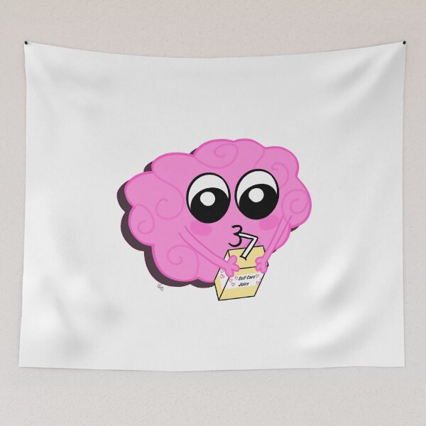 Item preview, Self Care Juice Brain no outline designed and sold by LaurenEhretArt.