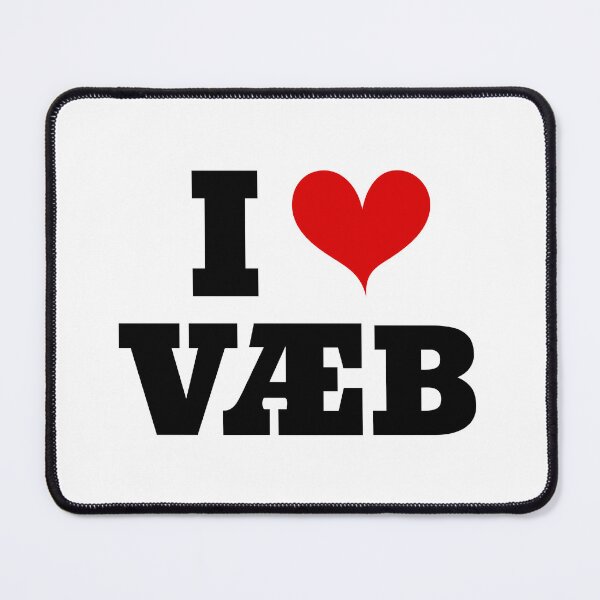 Item preview, I Love Væb Eurovision 2025 designed and sold by humnoo.
