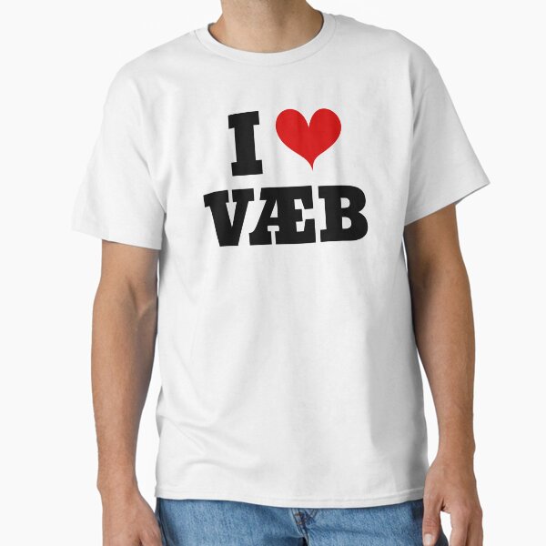 Item preview, I Love Væb - Eurovision 2025 designed and sold by humnoo.