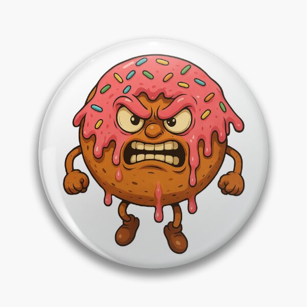 Item preview, Angry Donuts II designed and sold by  Frank Creative Shop.