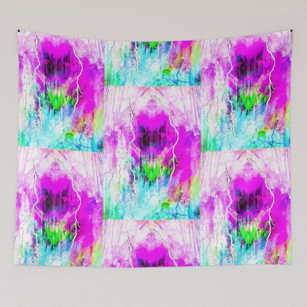 Item preview, Two mountain streams carve their way through the landscape designed and sold by AnnabellaRh.