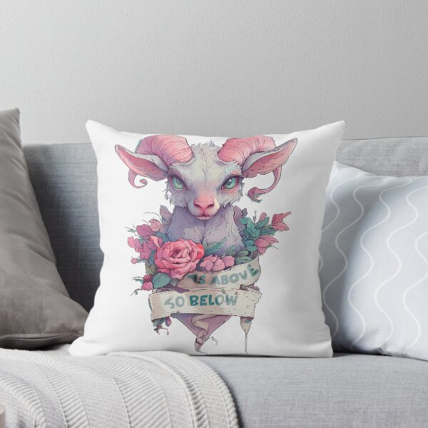Item preview, Cutesy Baphomet designed and sold by sixblackroses.