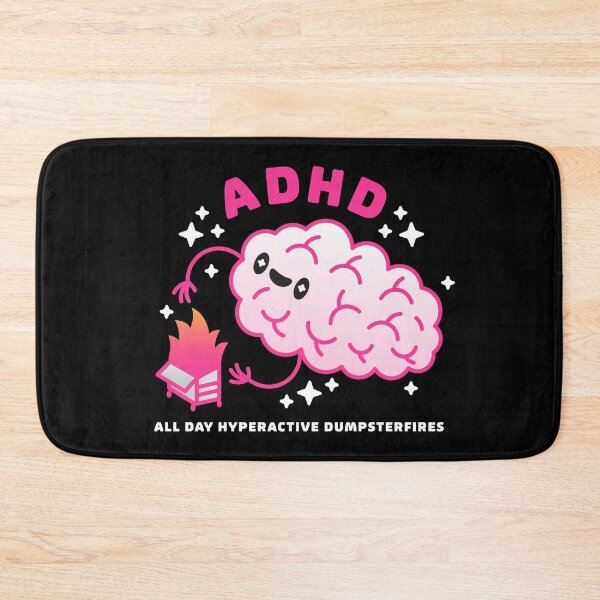 Item preview, Funny ADHD Brain Dumpsterfire designed and sold by musingtreeart.