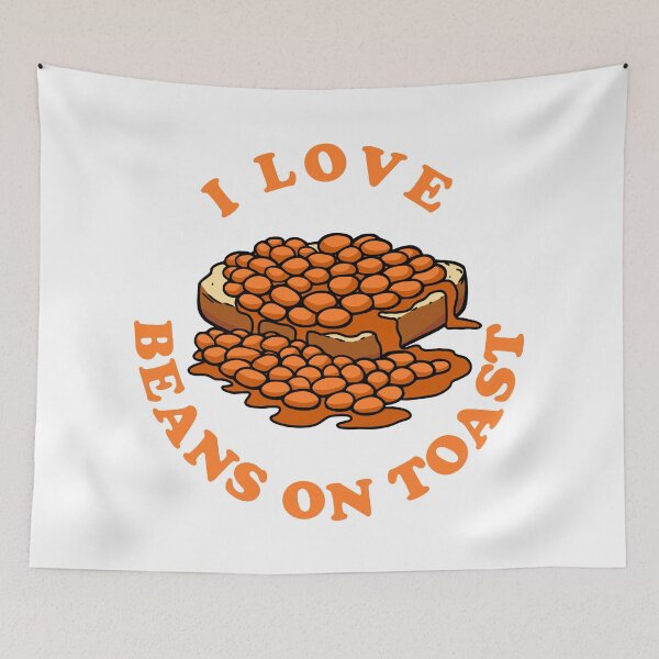Item preview, I Love Beans on Toast designed and sold by sirglennbo.