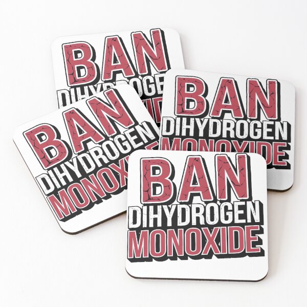 Item preview, Ban Dihydrogen Monoxide– Funny Science Protest Design designed and sold by ARTReMi.