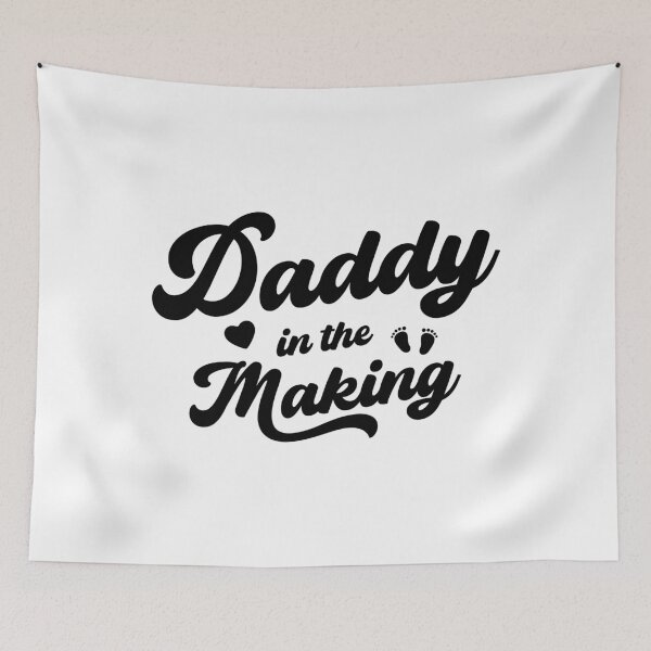 Item preview, Daddy in the Making (Black Text) designed and sold by STUDIO-72.