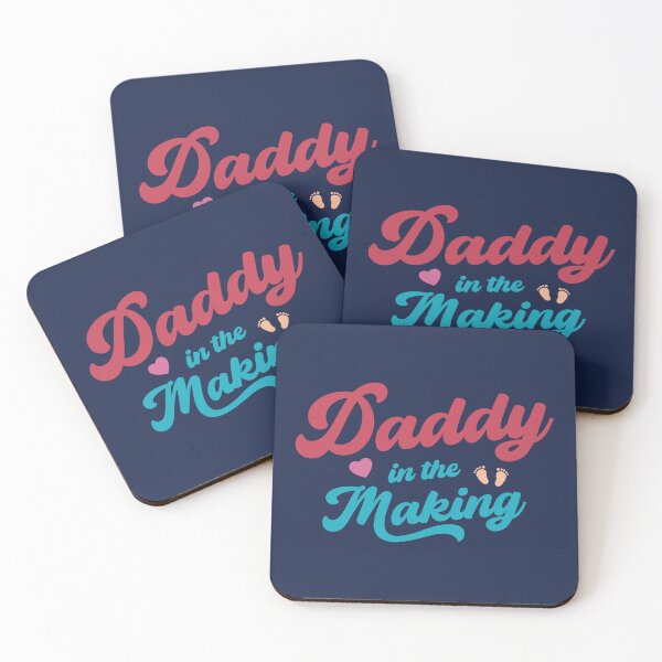 Item preview, Daddy in the Making (Colour Text on Blue) designed and sold by STUDIO-72.