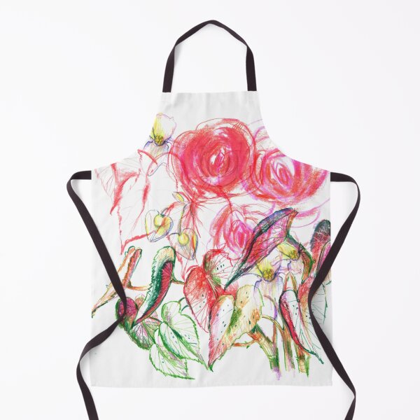 Item preview, Begonia flower artistic collage designed and sold by bokasin.