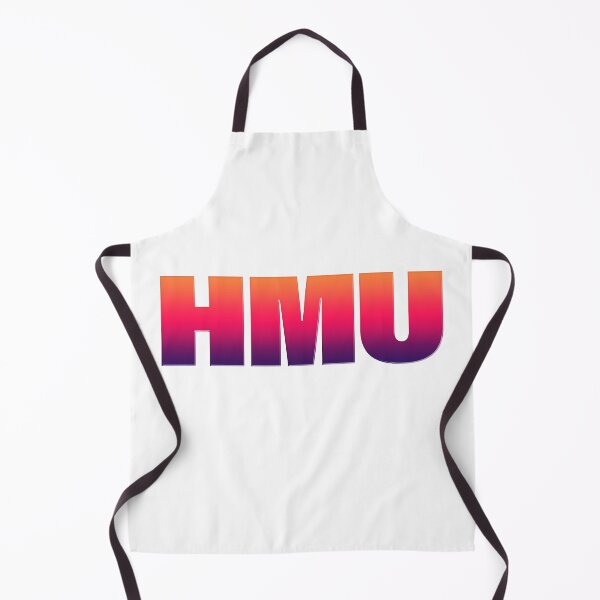 Item preview, HMU - Hit Me Up in Bold Sunset Gradient designed and sold by Memes N Lore .