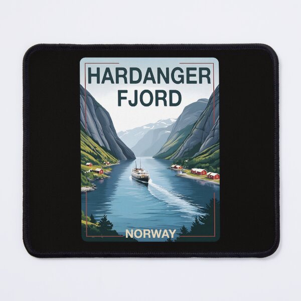 Item preview, Hardanger Fjord Norway designed and sold by blankshirt.