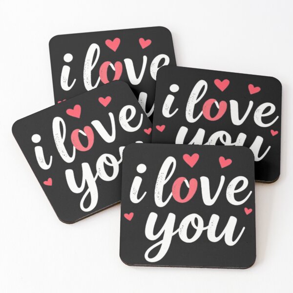 Item preview, I love you designed and sold by whatthefoxsays.