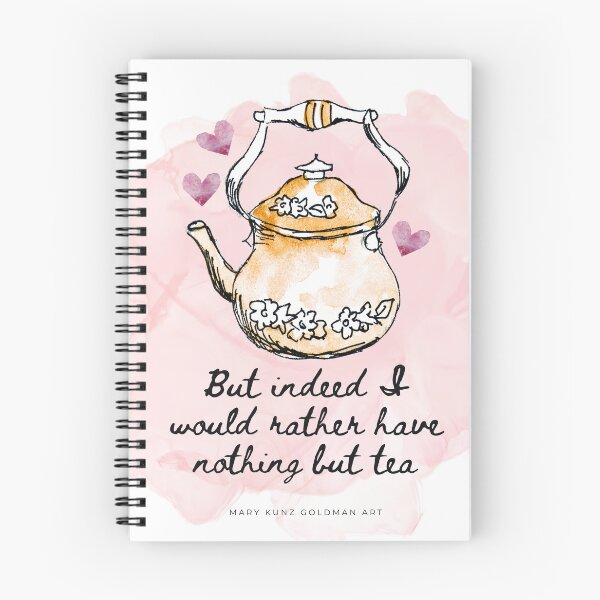 Item preview, Cita de Jane Austen sobre la época de la Regencia del té designed and sold by MaryKunzGoldman.