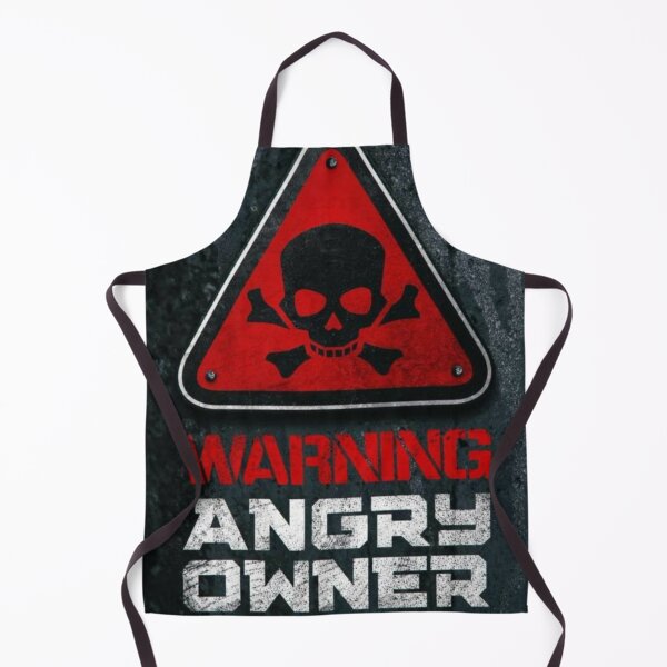 Item preview, Warning Sign – Angry Owner Inside! designed and sold by BestDetailer.