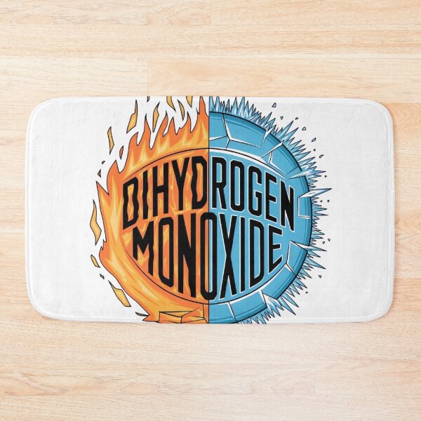 Item preview,  Fire and Ice Dihydrogen Monoxide – Bold Elemental Typography Tee designed and sold by ARTReMi.