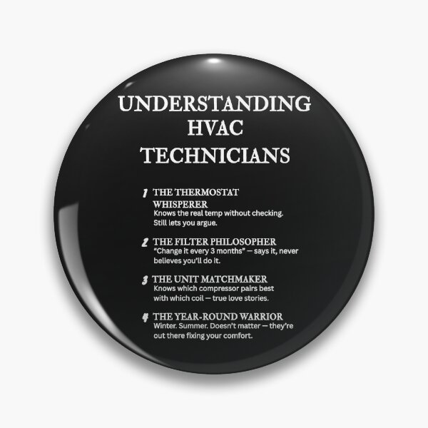 Item preview, Understanding HVAC Technicians – Funny Heating & Cooling Life Definitions – Black designed and sold by PsyFlow35.