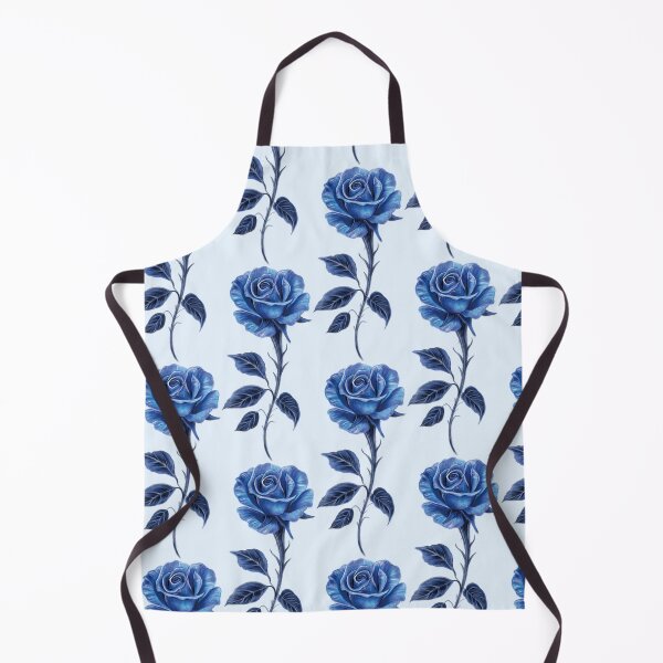Item preview, Elegant Realistic Blue Rose Botanical Illustration designed and sold by Scarlet Swan.