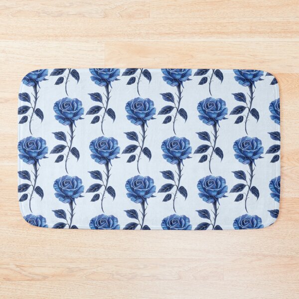 Item preview, Elegant Realistic Blue Rose Botanical Illustration designed and sold by Scarlet Swan.