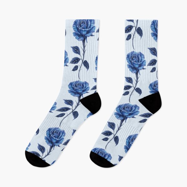 Item preview, Elegant Realistic Blue Rose Botanical Illustration designed and sold by Scarlet Swan.