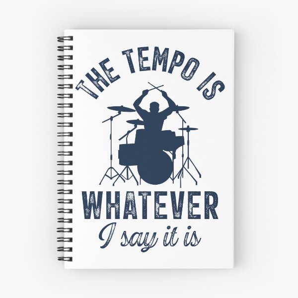 Item preview, The Tempo Is Whatever I Say It Is Vintage Funny Drummer designed and sold by pretty4u.