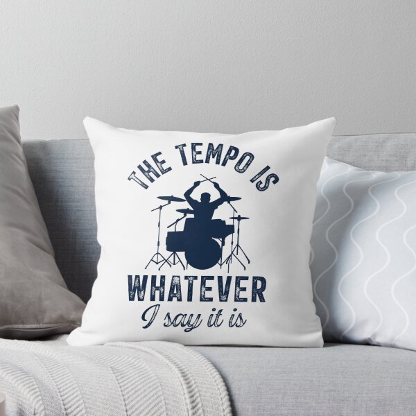 Item preview, The Tempo Is Whatever I Say It Is Vintage Funny Drummer designed and sold by pretty4u.