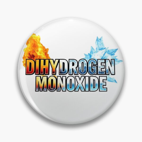 Item preview, Fire and Ice Dihydrogen Monoxide – Bold Elemental Typography Tee designed and sold by ARTReMi.