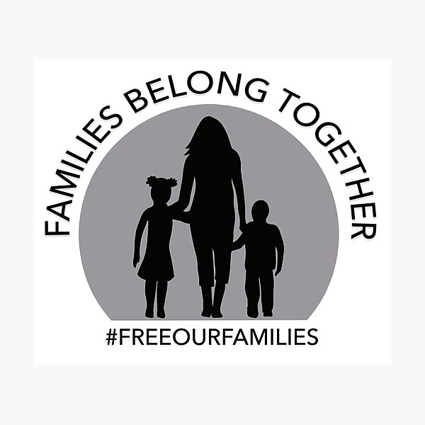 Families Belong Together RAICES Benefit Photographic Print
