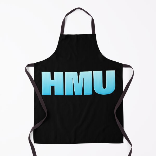 Item preview, HMU - Hit Me Up in Bold Cool Blue designed and sold by Memes N Lore .