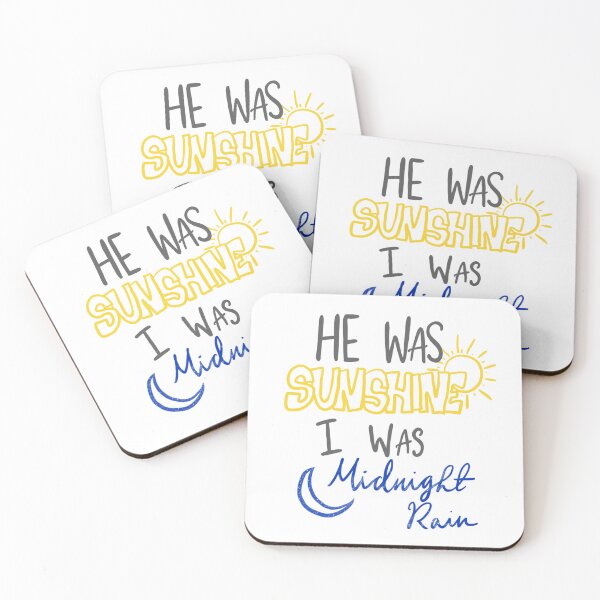 Item preview, Midnight Rain Quote designed and sold by Hannah Eisner.