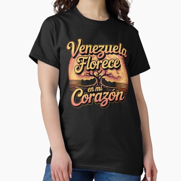 Item preview, Venezuela Florece en mi Corazon - Araguaney Lovers Venezuelan Roots Forever Pride Art designed and sold by Nzgiftsandmore.