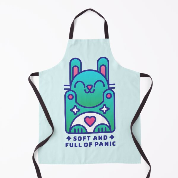 Item preview, Soft and Full of Panic Bunny - Anxiety Aesthetic Design designed and sold by musingtreeart.