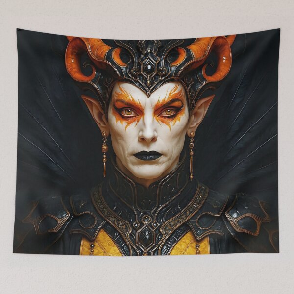 Item preview, Infernal Majesty: The Emberhorn Monarch Dark Elves designed and sold by RomeoSketches.