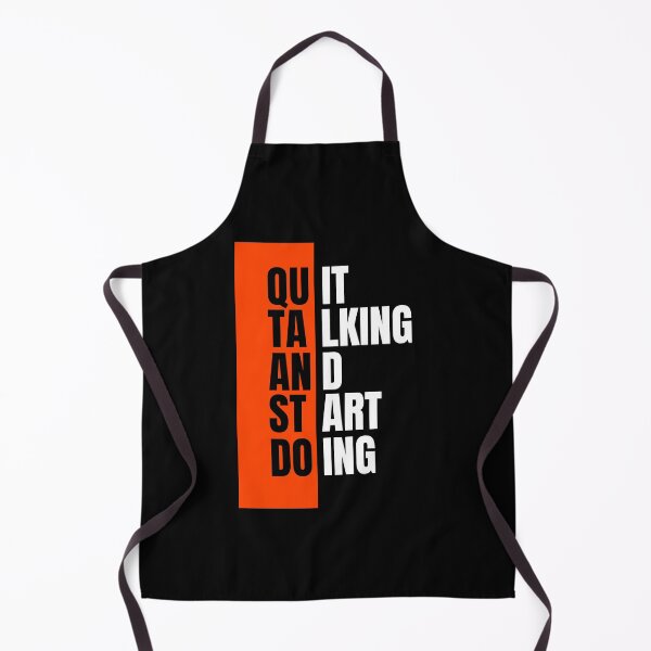 Item preview, Quit Talking Start Doing Motivational Quote designed and sold by bravo200.