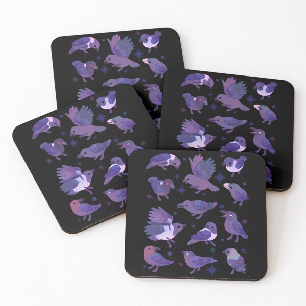 Item preview, Happy crows - dark designed and sold by pikaole.