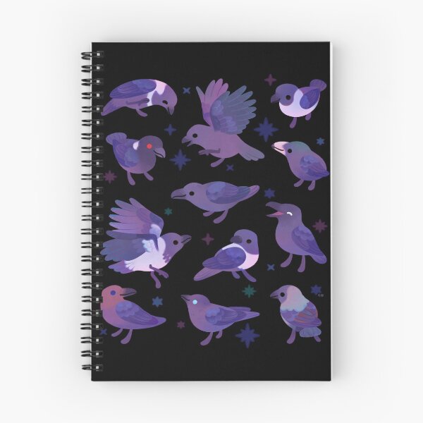 Item preview, Happy crows - dark designed and sold by pikaole.