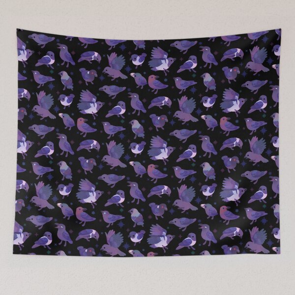Item preview, Happy crows - dark designed and sold by pikaole.