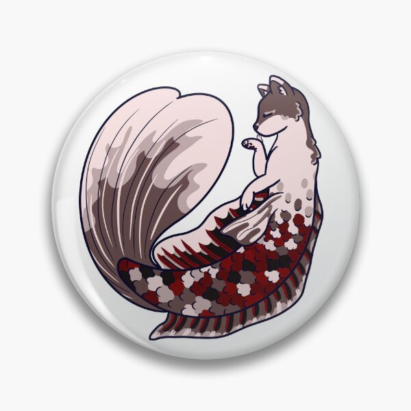 Item preview, mer-kitty (design 2, colours 3/3) designed and sold by MoonduskWolf.