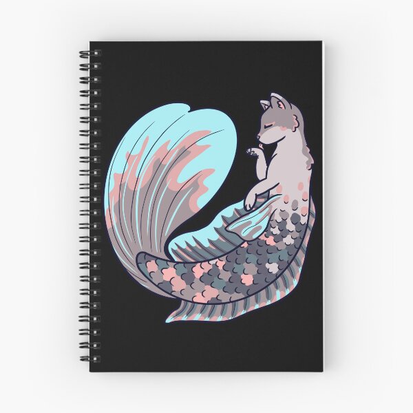 Item preview, mer-kitty (design 2, colours 2/3) designed and sold by MoonduskWolf.
