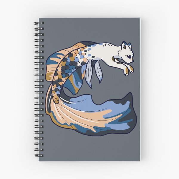 Item preview, mer-kitty (design 1, colours 3/3) designed and sold by MoonduskWolf.