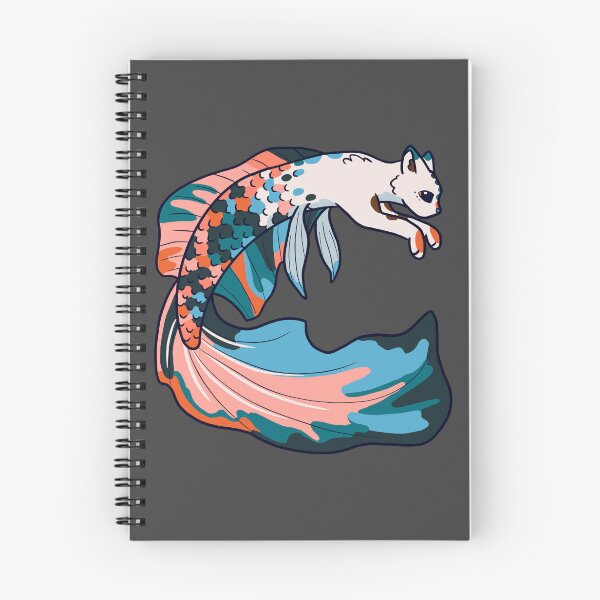 Item preview, mer-kitty (design 1, colours 2/3) designed and sold by MoonduskWolf.
