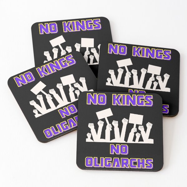 Item preview, no kings no oligarchs designed and sold by TEEJAMBOREE.