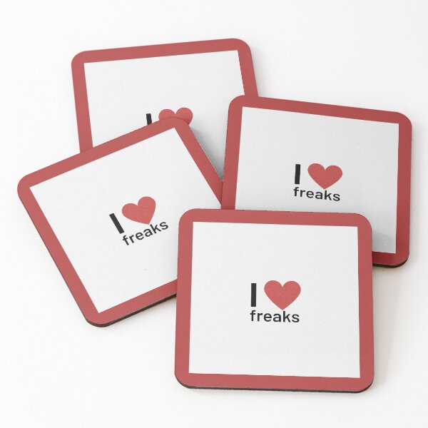 Item preview, I <3 freaks designed and sold by m3rcurial-makes.