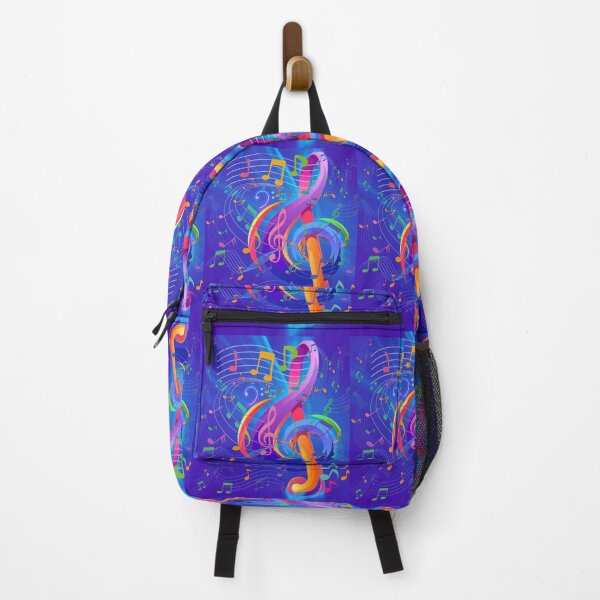 Item preview, Music Everywhere In A Vibrant Colorful Treble Original Graphic Artwork designed and sold by BrightrDayMusicArt.