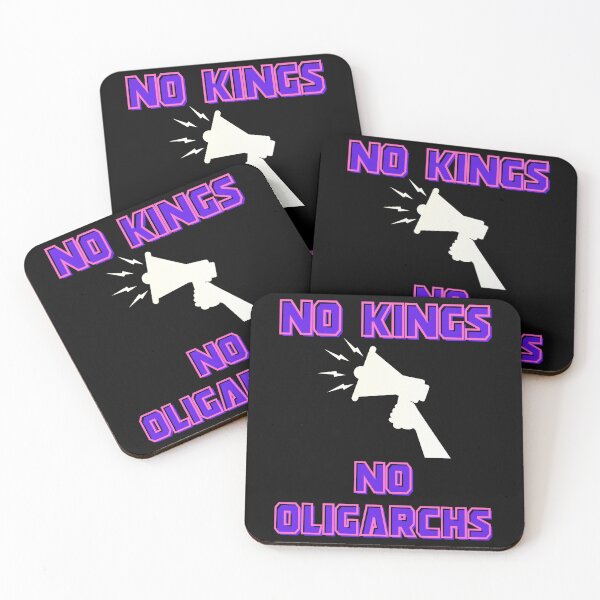 Item preview, no kings no oligarchs designed and sold by TEEJAMBOREE.