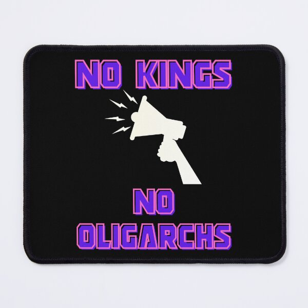 Item preview, no kings no oligarchs designed and sold by TEEJAMBOREE.