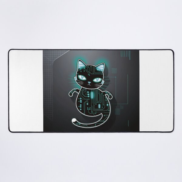 Item preview, Cyber Cat designed and sold by MiraPixels.