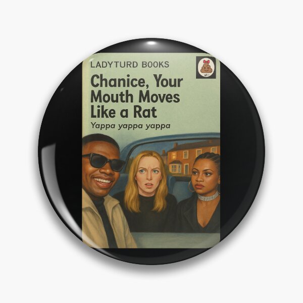 Item preview, Chanice Your Mouth Moves Like A Rat yappa yappa yappa | Lady Turd Books designed and sold by ZEDorDEAD.