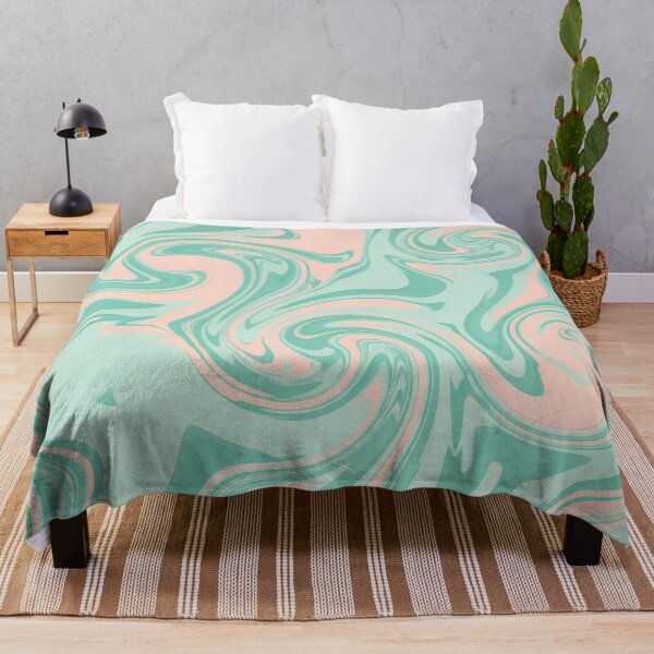 Item preview, Pastel Teal and Pink Marble Swirl designed and sold by Owcomm.