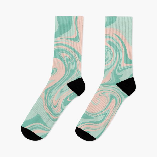 Item preview, Pastel Teal and Pink Marble Swirl designed and sold by Owcomm.