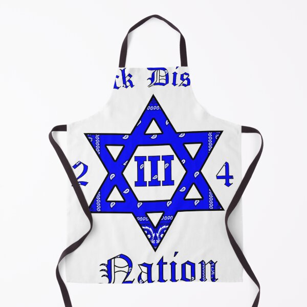 Item preview, Black Disciple Nation Blue Paisley designed and sold by ChicagoNations.