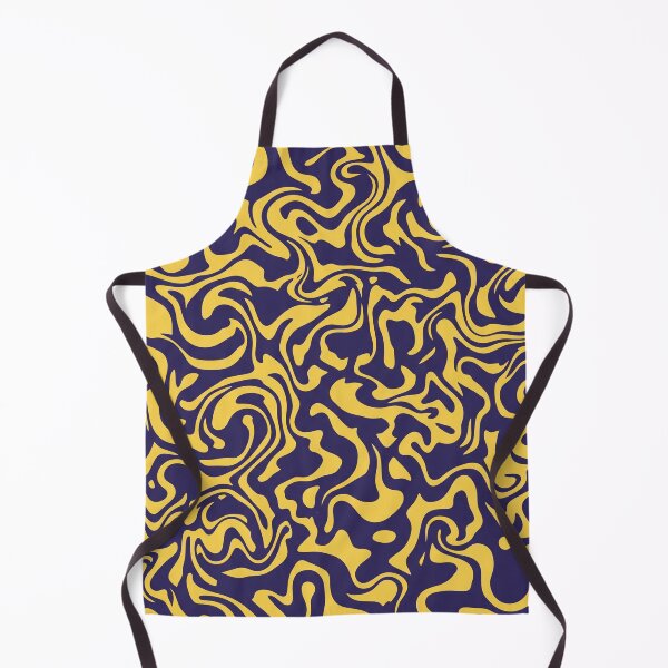 Item preview, Yellow and Indigo Swirl Texture designed and sold by Owcomm.